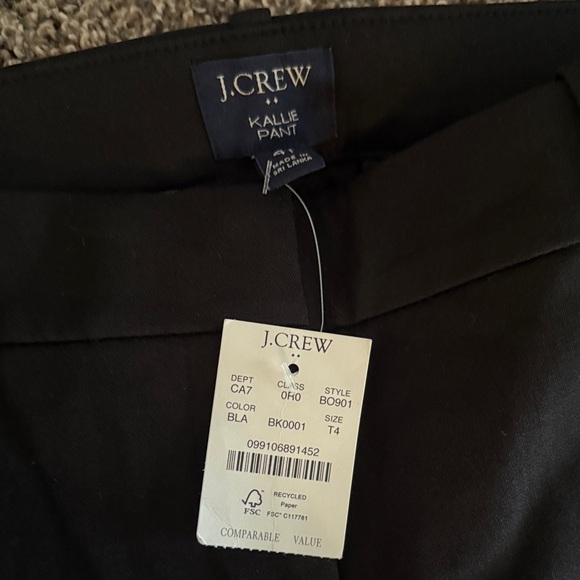 J. Crew Classic Black Women's Trousers - Picture 2 of 6